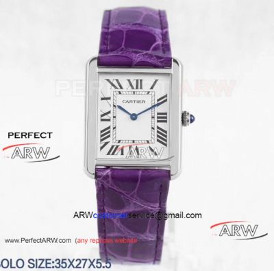 Perfect Replica Cartier Tank Solo Quartz Watch 35mm